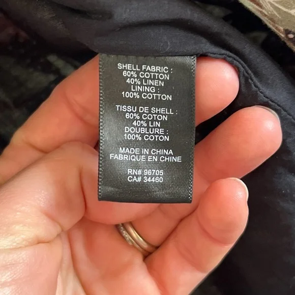 Rebecca Taylor Linen Cotton Kamea Floral Wrap Sleeveless Ruffle Midi Dress 6 - Picture 7 of 8